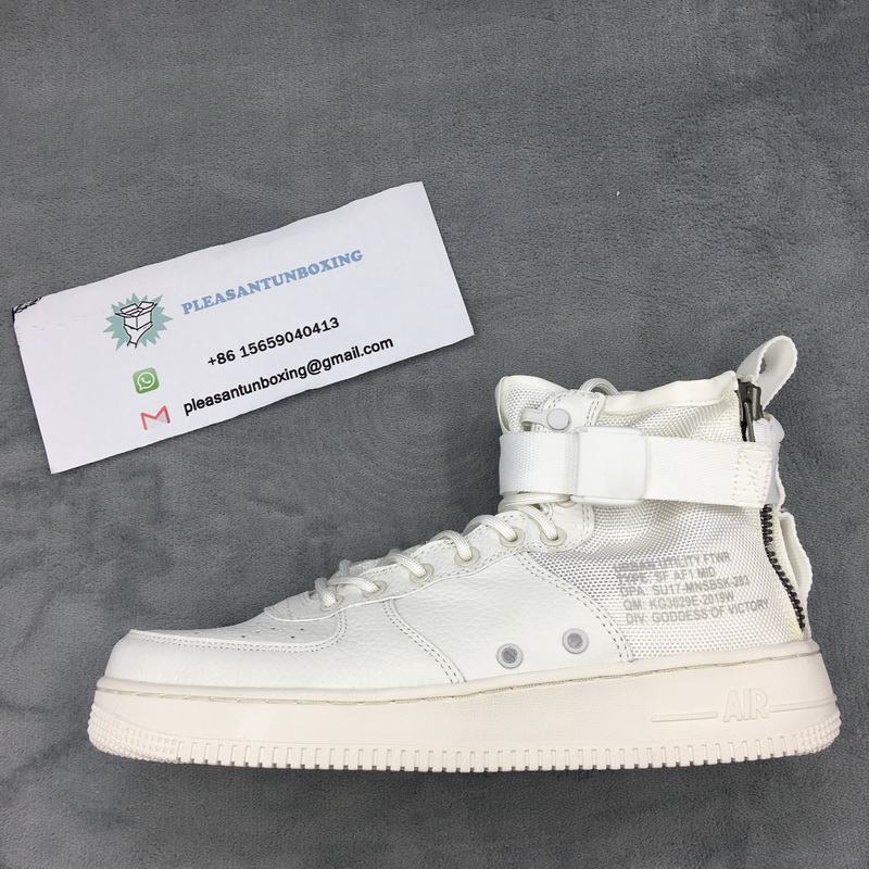 Authentic Nike Special Field Air Force 1 Mid “Triple White”